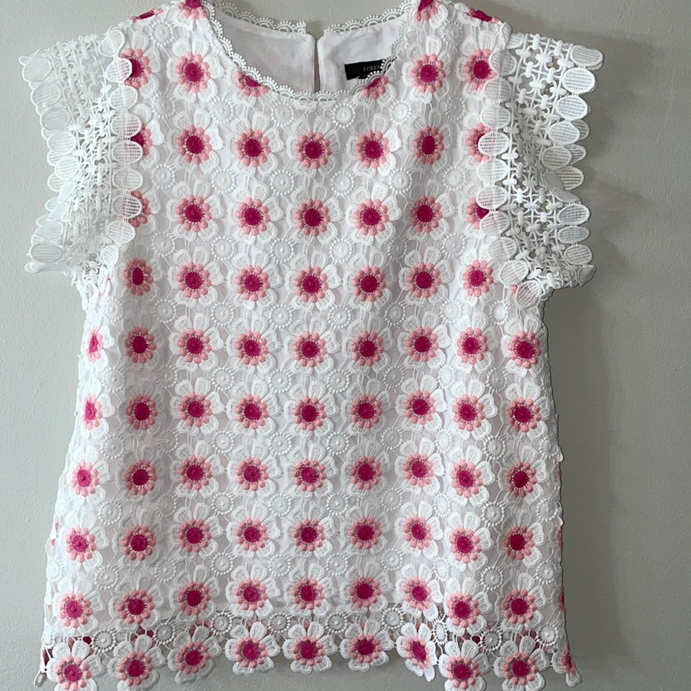 J.CREW Women’s Floral Blouse